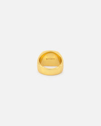 Saint Morta Orlando Signet Ring Gold