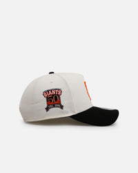 New Era San Francisco Giants 'Team Color Visor' 9FORTY A-Frame Snapback Chrome/Official Team Color