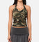 XXIII Women's Rib Halter Top Camo