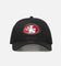 New Era San Francisco 49ers 'Upside Down Logo' 9FORTY A-Frame Snapback Black/Official Team Color