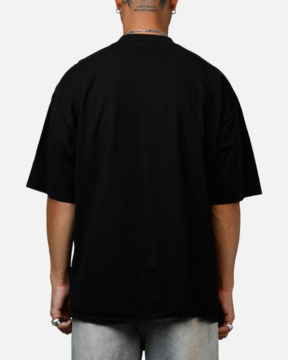 Carre Camo Script T-Shirt Black