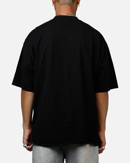 Carre Camo Script T-Shirt Black