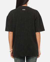 Ed Hardy Distressed Chrome T-Shirt Black