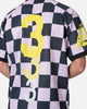 MNML Checkered Polo Shirt Pink
