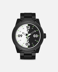 Nixon Corporal Stainless Steel Watch Black/White