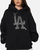 Mitchell & Ness Los Angeles Dodgers Rhinestone Hoodie Faded Black