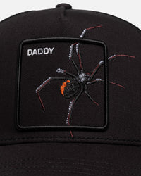 Goorin Bros Over The Line Spider Trucker Snapback Black