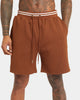 XXIII Danny Knit Shorts Brown