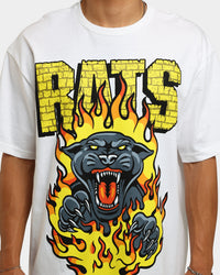Rats Get Fat Rats Hellcat T-Shirt White