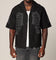 Saint Morta Lovely Bones Short Sleeve Linen Shirt Black