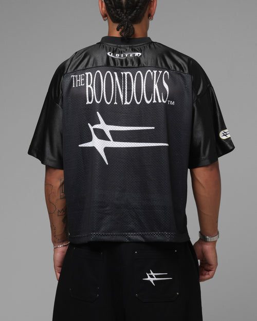 Loiter x The Boondocks Riley Jersey Black