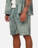 Saint Morta Solis Textured Shorts Petrol Green