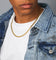 Saint Morta 5mm Cuban Chain Gold