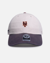 47 Brand X Represent New York Mets MLB Mini 47 Clean Up Strapback Washed Navy