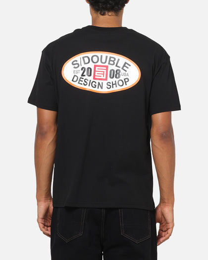 S Double Oval T-Shirt Black