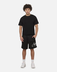 Saint Morta Scripted Mesh Shorts Black