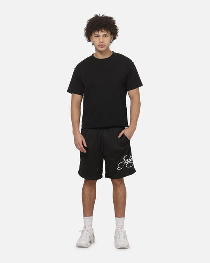 Saint Morta Scripted Mesh Shorts Black