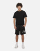 Saint Morta Scripted Mesh Shorts Black