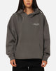 Saint Morta Studios Logo Boxy Hoodie Washed Black