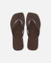 Havaianas Women's Slim Square Thongs Brown