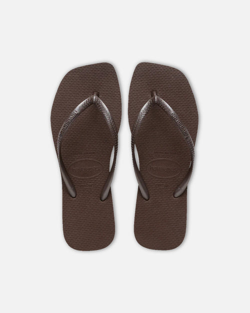 Havaianas Women's Slim Square Thongs Brown