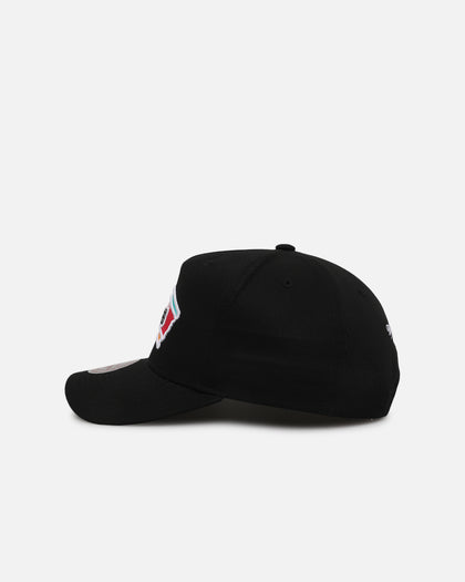 Mitchell & Ness San Antonio Spurs Team Colour Logo MVP Snapback Black