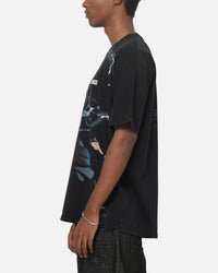 73Studio x Avatar: The Last Airbender Azula All Over Print T-Shirt Black Acidwash