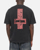 Saint Morta Saints Marked Boxy T-Shirt Washed Black