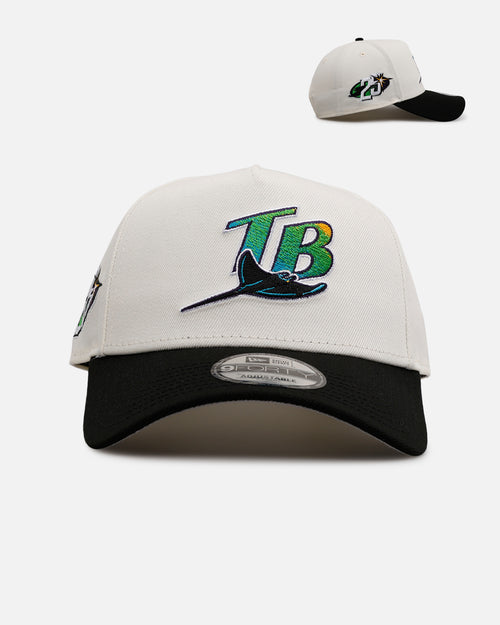 New Era Tampa Bay Rays 'Team Color Visor' 9FORTY A-Frame Snapback Chrome/Official Team Color