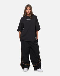 Mitchell & Ness X Mclaren Showcase Boxy T-Shirt Washed Black