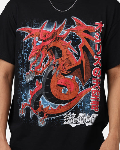 73Studio X Yu-Gi-Oh! Slifer Vintage T-Shirt Black