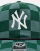 47 Brand New York Yankees 'Checkerboard' 47 Hitch Snapback Green
