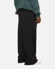 Carre Studio Trackpants Black Pinstripe
