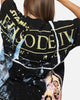 73Studio Star Wars '77 A New Hope All Print T-Shirt Black