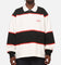 Carre Baseline Rugby Shirt Black Stripe