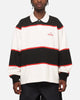 Carre Baseline Rugby Shirt Black Stripe