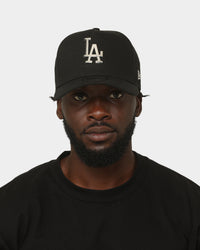 New Era Los Angeles Dodgers 'Metal Badge' 9FORTY K-Frame Snapback Black/Silver