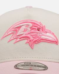 New Era Baltimore Ravens 'Lover's Club' 9FORTY A-Frame Snapback Chrome