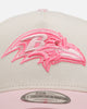 New Era Baltimore Ravens 'Lover's Club' 9FORTY A-Frame Snapback Chrome