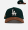 47 Brand Los Angeles Dodgers 'Fall Leaves' 47 Offside Snapback Green/Brown