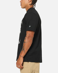 New Era New York Knicks Gothic Oversized T-Shirt Black