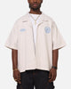Carre Rose Pinstripe Button Up Shirt Sand
