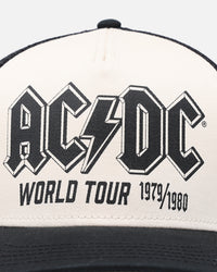 American Needle Sinclair Trucker Snapback Black/Ivory