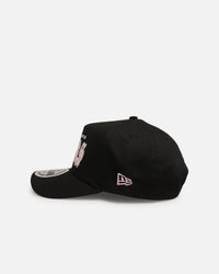 New Era San Francisco 49ers 'Drip Glow Script' 9FORTY A-Frame Snapback Black/Pink