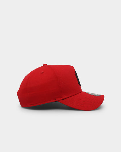 New Era New York Yankees 9FORTY A-Frame Snapback Scarlet/Black