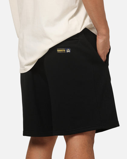 Bleacher Athletic North Queensland Cowboys NRL 1908 Track Shorts Black