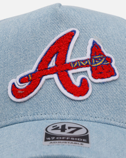 47 Brand Atlanta Braves 'Denim Chenille' 47 Offside Snapback Denim