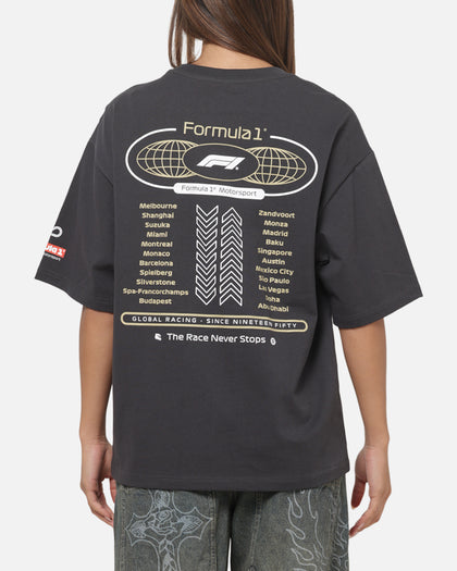 Mitchell & Ness Formula 1 Motorsport Box T-Shirt Washed Black