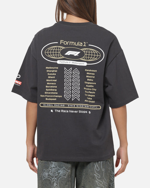 Mitchell & Ness Formula 1 Motorsport Box T-Shirt Washed Black