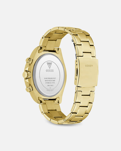 Guess Mainline Victor Crystal Champ Bracelet Watch Gold
